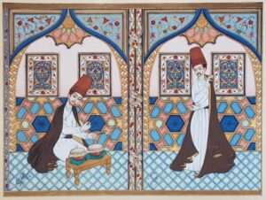 Dervish Performs With a Drummer